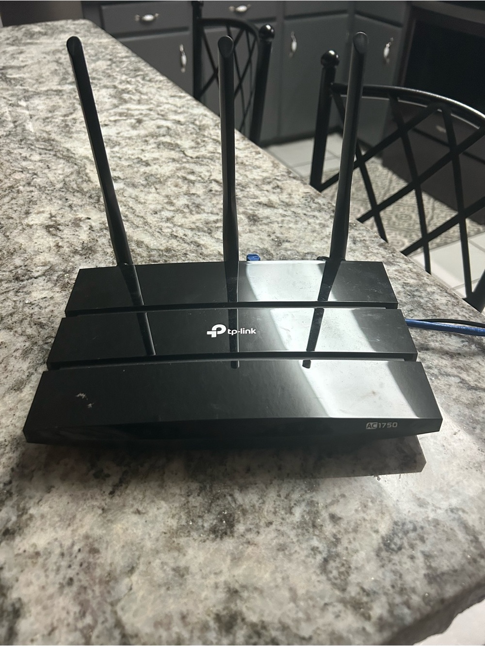 TP-Link Black AC1750 Wireless Router with Three Antennas